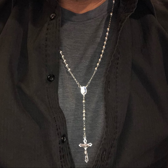 PRECIOUS ROSARY “ROUNDED” - 925 SILVER - Picture 6 of 11